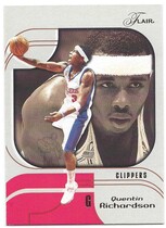 2002 Flair Base Set #68 Quentin Richardson