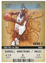 2002 Fleer Authentix #97 Darrell Armstrong