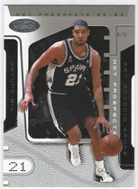 2002 NBA Hoops Hot Prospects #24 Tim Duncan