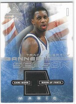 2001 Fleer Marquee Banner Season Memorabilia #TM Tracy McGrady