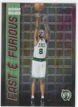 2001 Topps Chrome Fast and Furious #FF12 Antoine Walker