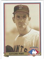 1991 Upper Deck Heroes of Baseball #H2 Gaylord Perry