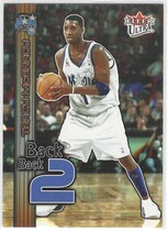 2002 Ultra Back 2 Back #2BB Tracy McGrady