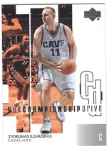 2002 Upper Deck Championship Drive #14 Zydrunas Ilgauskas