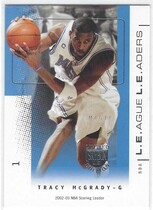 2003 Skybox LE League Leaders #1LL Tracy McGrady
