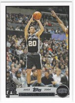 2003 Topps Base Set #95 Emanuel Ginobili