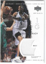 2003 Upper Deck Glass Game Gear #GG-TM Tracy McGrady