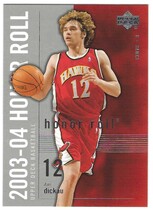 2003 Upper Deck Honor Roll #2 Dan Dickau