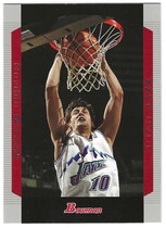 2004 Bowman Base Set #109 Gordan Giricek