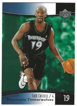 2004 Upper Deck Sweet Shot #51 Sam Cassell
