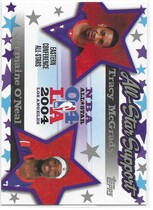 2004 Topps All-Star Support #ASMO Jermaine O'Neal|Tracy McGrady