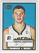 2005 Topps Style '52 #141 Sarunas Jasikevicius