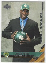2005 Upper Deck Base Set #209 Johan Petro