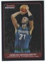 2006 Bowman Chrome #50 Kevin Garnett