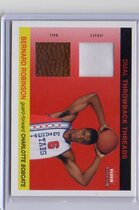 2004 Fleer Tradition Rookie Throwback Threads Jerseys/Ball #23 Bernard Robinson