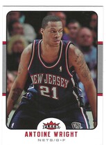 2006 Fleer Base Set #123 Antoine Wright