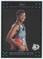 2007 Topps Base Set #117 Corey Brewer