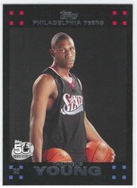 2007 Topps Base Set #122 Thaddeus Young