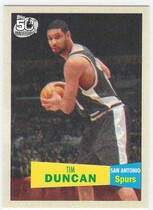 2007 Topps 1957-58 Variations #21 Tim Duncan