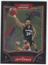 2008 Bowman Chrome #44 Al Jefferson