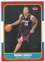 2008 Fleer 1986-87 Rookies #86R164 Michael Beasley