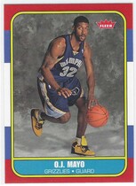 2008 Fleer 1986-87 Rookies #86R-165 O.J. Mayo