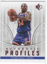 2008 SP Authentic Profiles #AP-1 Charles Oakley