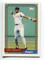 1992 Topps Micro #27 Juan Gonzalez