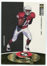 1997 Upper Deck Collectors Choice Star Quest #SQ1 Frank Sanders