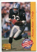 1993 Pro Line Live #125 Marcus Allen