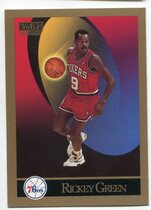 1990 SkyBox Base Set #404 Rickey Green