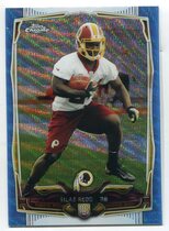 2014 Topps Chrome Blue Wave Refractor #194 Silas Redd