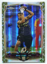 2014 Topps Chrome Camo Refractor #165 Ryan Grant