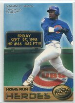 1998 Pacific Home Run Heroes #2 Sammy Sosa