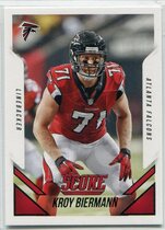 2015 Score Base Set #259 Kroy Biermann