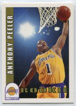 1992 NBA Hoops Base Set #410 Anthony Peeler
