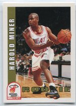 1992 NBA Hoops Base Set #413 Harold Miner