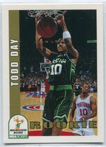 1992 NBA Hoops Base Set #416 Todd Day