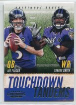 2013 Panini Contenders Touchdown Tandems #12 Joe Flacco|Torrey Smith