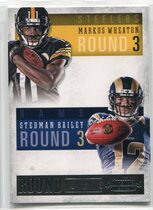 2013 Panini Contenders Round Numbers #10 Markus Wheaton|Stedman Bailey