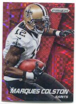 2014 Panini Prizm Prizm Red Power #196 Marques Colston