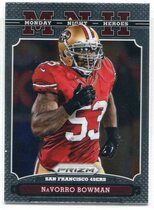 2013 Panini Prizm Monday Night Heroes #17 Navorro Bowman