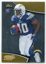 2011 Finest Base Set #77 Jordan Todman