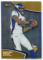 2011 Finest Refractors #27 Sidney Rice