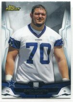2014 Finest Base Set #112 Zack Martin