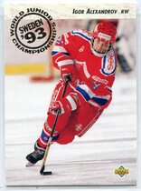 1992 Upper Deck Base Set #611 Igor Alexandrov