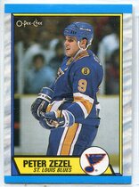 1989 O-Pee-Chee OPC Base Set #27 Peter Zezel