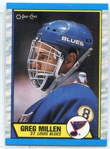 1989 O-Pee-Chee OPC Base Set #137 Greg Millen