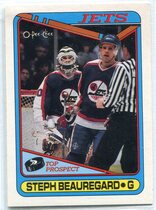 1990 O-Pee-Chee OPC Base Set #223 Steph Beauregard