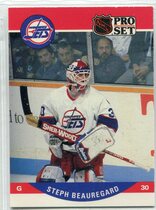 1990 Pro Set Base Set #648 Stephane Beauregard